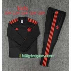 Flamengo Barn Trenings Collegegenser Set Svart 2018/19